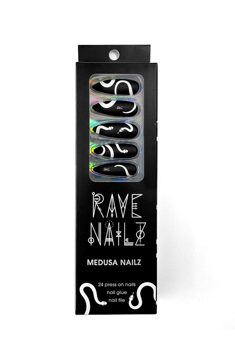 Medusa Stilettoz - Press On Nails Nails Rave Nailz